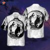 Yin Yang Dragon Hawaiian Shirt
