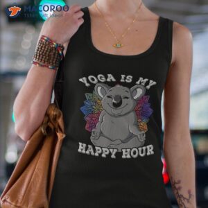 yoga is my happy hour shirt tank top 4