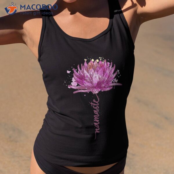Yoga Namaste Lotus Flower Water-lily Shirt