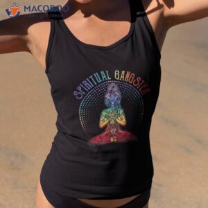 yoga spiritual gangster funny shirt tank top 2