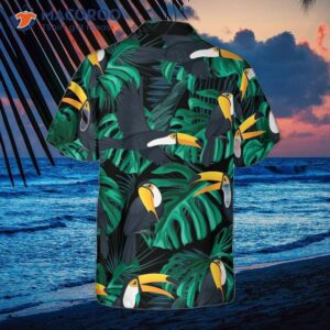 You Can Birds, Tropical Leaves, And A Hawaiian Shirt.