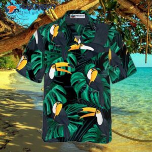 you can birds tropical leaves and a hawaiian shirt 2