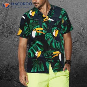 you can birds tropical leaves and a hawaiian shirt 3