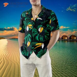 you can birds tropical leaves and a hawaiian shirt 4