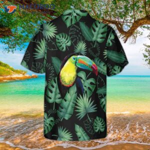 You Can Find A Toucan In The Forest Hawaiian Shirt, Tropical Shirt For Adults, And Cool Print Shirt.