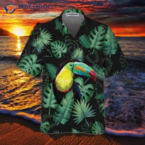 you can find a toucan in the forest hawaiian shirt tropical shirt for adults and cool print shirt 2