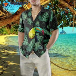 you can find a toucan in the forest hawaiian shirt tropical shirt for adults and cool print shirt 4