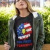 You Free Tonight Eagle Usa Flag Patriotic 4th Of July Funny Shirt