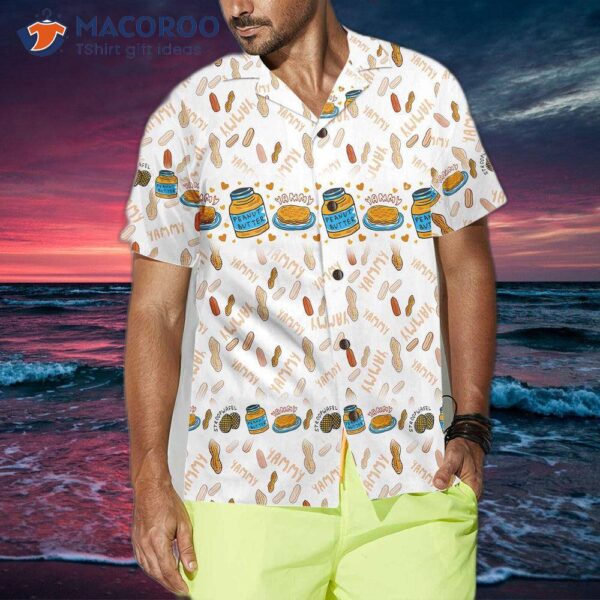 Yummy Peanut Butter V2 Hawaiian Shirt, Funny Gift For Lovers