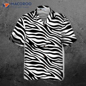 zebra patterned hawaiian shirt 2