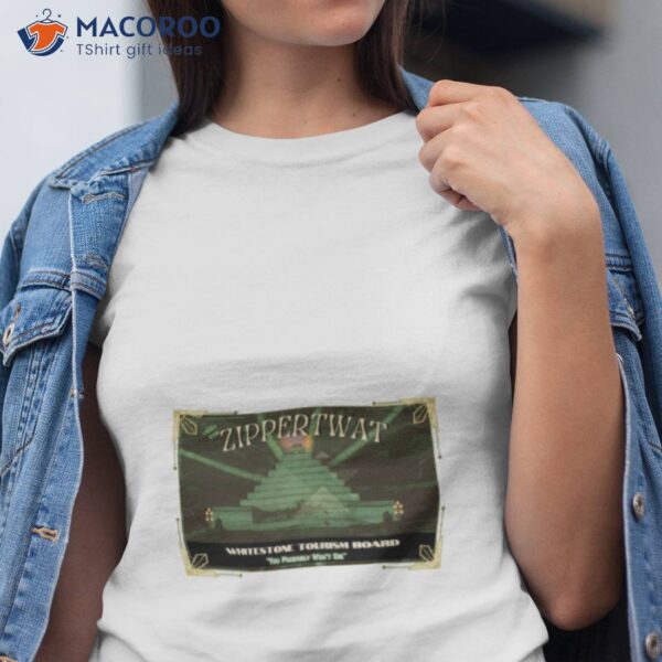 Zippertwat Tourism The Legend Of Vox Machina Shirt