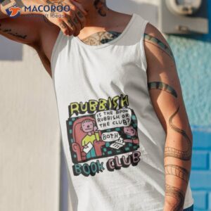 zoebread rubbish book club shirt tank top 1