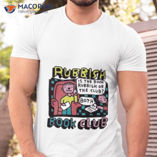 Zoebread Rubbish Book Club Shirt