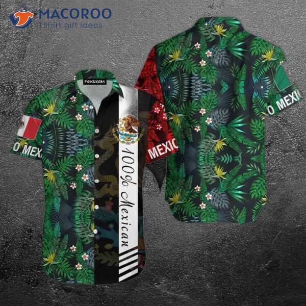 100% Mexican-tropical Hawaiian Shirts