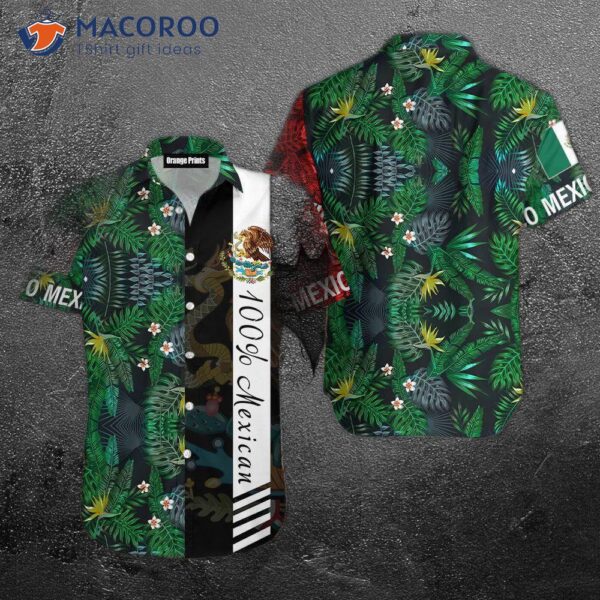 100% Mexican-tropical Hawaiian Shirts