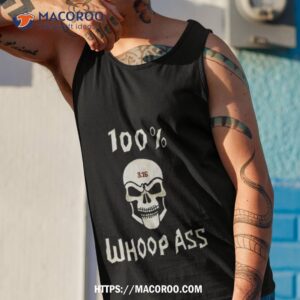 100 whoop ass stone cold steve austin sob 3 16 skull shirt tank top 1