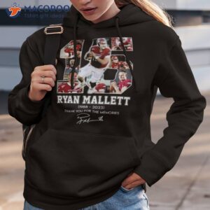 15 ryan mallett 1988 2023 thank you for the memories signatures shirt hoodie 3