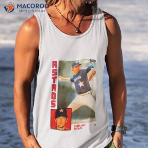 1984 topps baseball nolan ryan astros shirt tank top