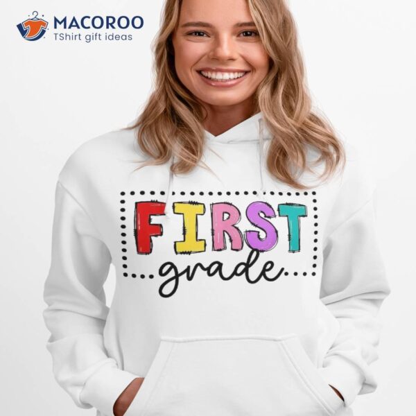 1st Grade Team First Squad Teachers Girls Boys Shirt