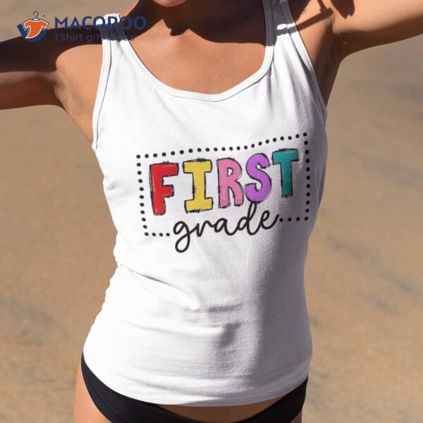 1st Grade Team First Squad Teachers Girls Boys Shirt