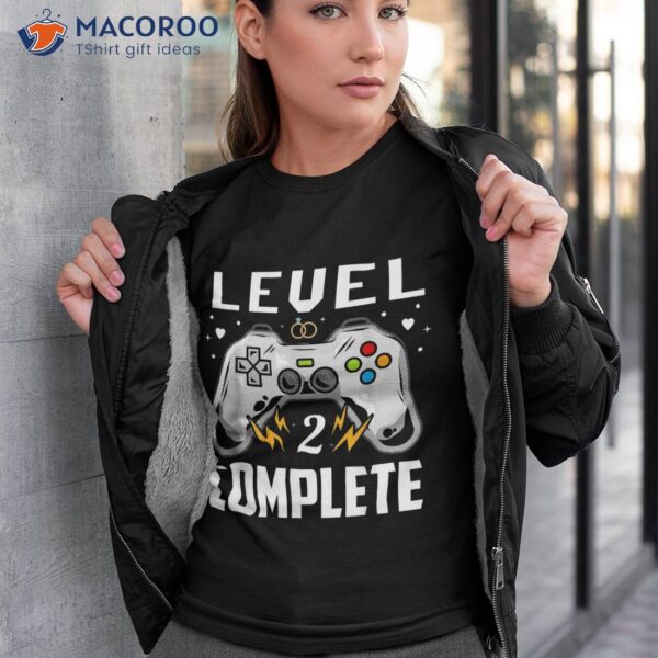 2 Years Anniversary Wedding Gift 2nd Gamer Shirt