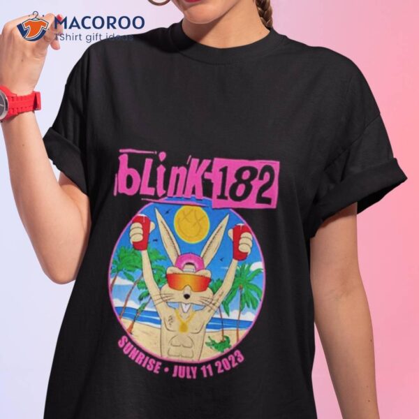 2023 Blink 182 Sunrise Tour Shirt