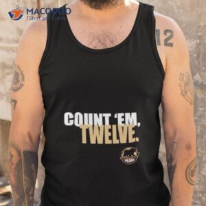 2023 calder cup champions count em twelve shirt tank top