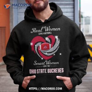 2023 Real Women Love Football Smart Women Love The Ohio State Buckeyes Shirt