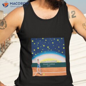 2023 roland garros poster terre detoiles maxime verdier fan gifts t shirt tank top 3