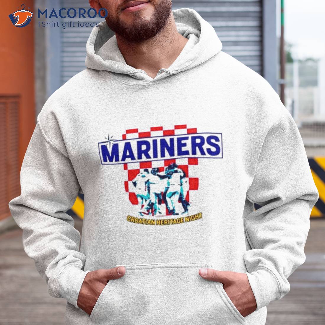 2023 Seattle Mariners Croatian Heritage Night T-Shirt