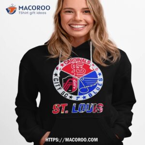 2023 st louis sports teams cardinals blues and city fc shirt hoodie 1