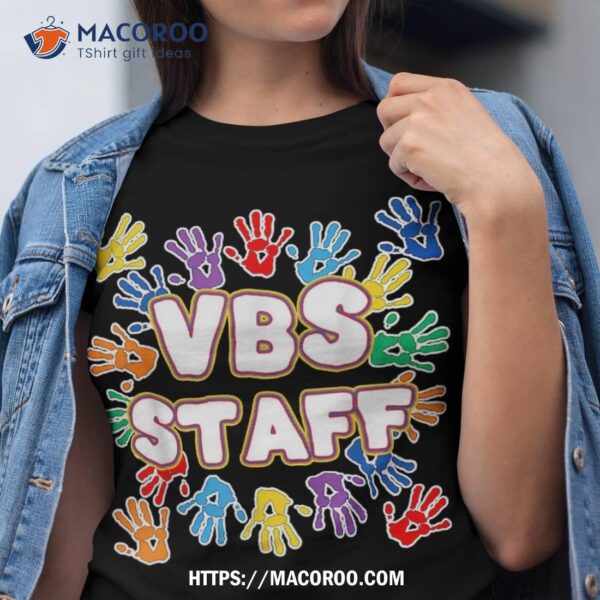 2023 Vacation Bible School Shirts Colorful Vbs Staff Shirt