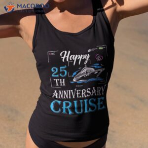 25th Wedding Anniversary – Happy Cruise Shirt
