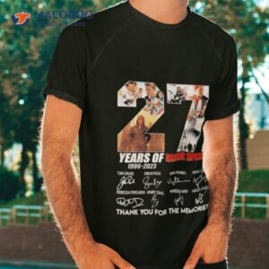 27 Years Of 1966 – 2023 Mission Impossible Thank You For The Memories Shirt