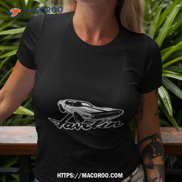 2nd Generation Amc Javelin Illustration And Scripshirt