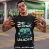2nd Grade Level Unlocked First Day Back To School Gamer Shirt