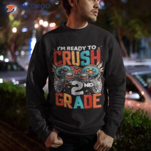 2nd grade level unlocked game on back to school shirt sweatshirt 2