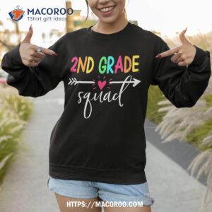 2nd grade squad back to school team teacher student shirt sweatshirt 1