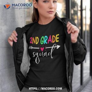 2nd Grade Squad Back To School Team Teacher Student Shirt