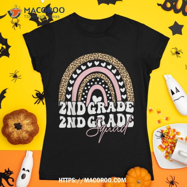 2nd Grade Squad Second Teacher Student Team Back To School Shirt