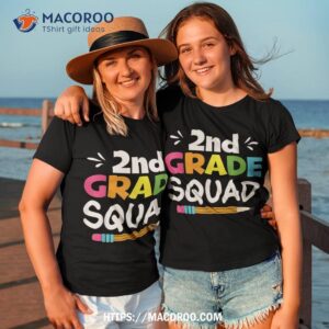 2nd grade squad second teacher student team back to school shirt tshirt 3 2