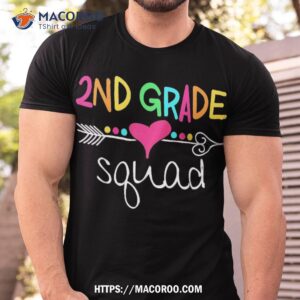 2nd Grade Squad Second Teacher Student Team Back To School Shirt