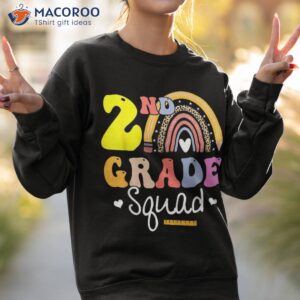 2nd grade squad teachers kids second back to school shirt sweatshirt 2