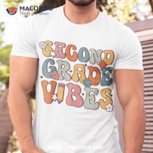 2nd Grade Vibes Back To School Retro Second Teachers Shirt