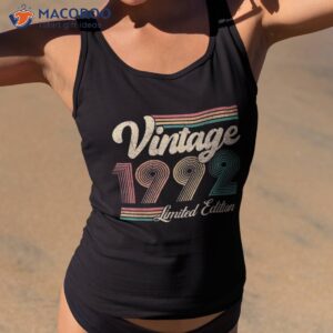31 Year Old Gifts Born In 1992 Vintage 31st Birthday Retro Shirt