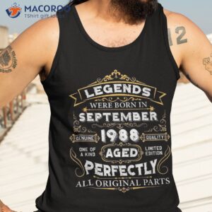 35th birthday awesome september 1988 gifts for 35 years old shirt tank top 3