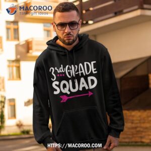 3rd grade squad team back to school teachers students shirt hoodie 2