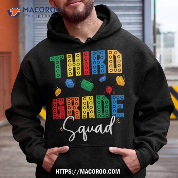 3rd Grade Squad Third Teacher Student Team Back To School Shirt