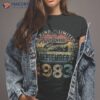 40 Years Old Made In 1983 Vintage September 40th Bday Shirt