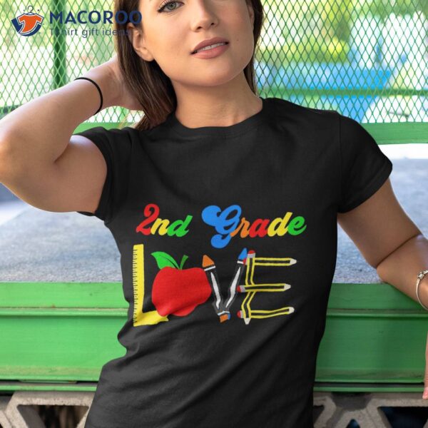 4th Grade Love, Teacher Student Back To School 2023 Shirt